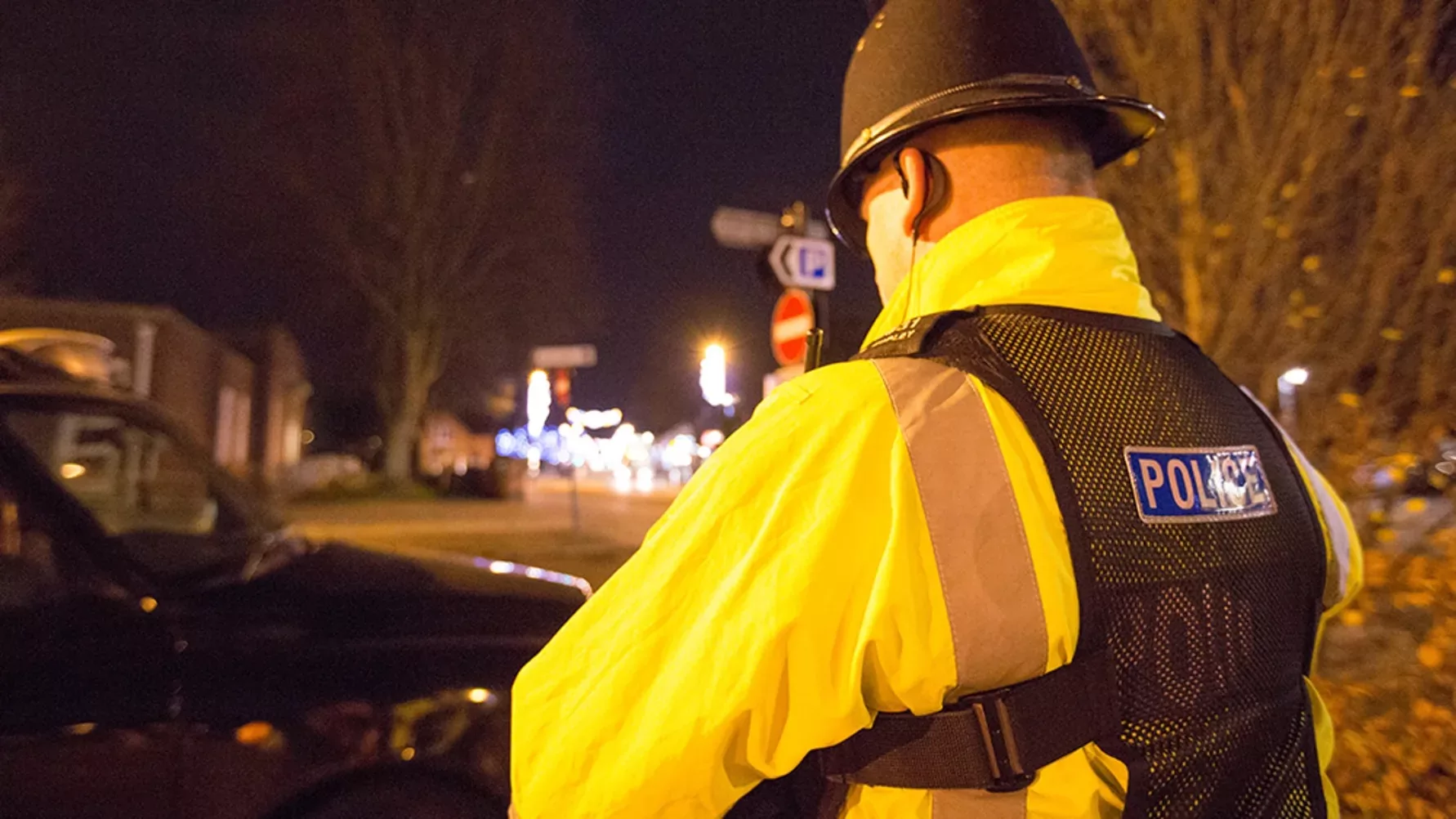 Police Investigating A Disturbance In The Street Have Made Two Arrests