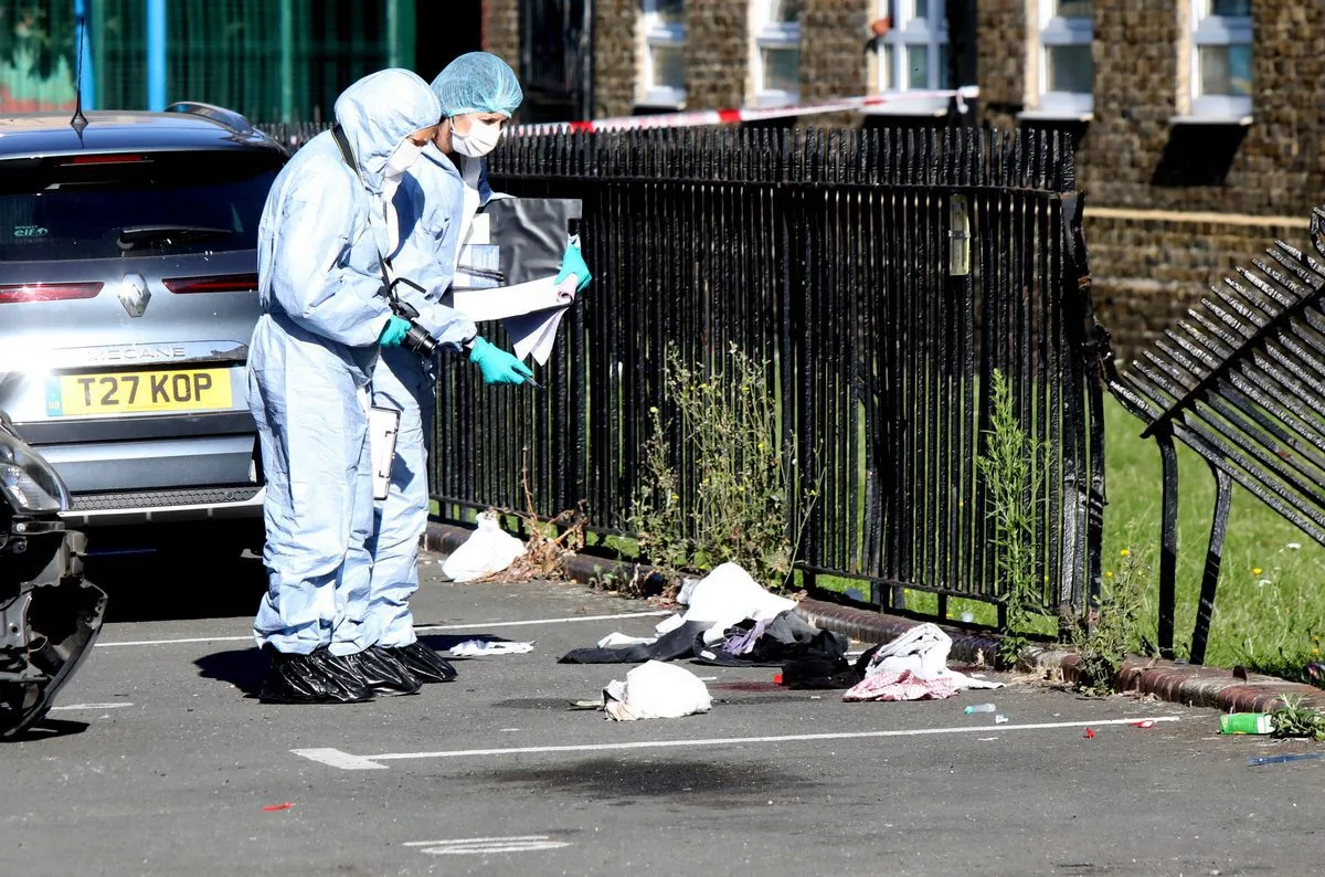 Man mowed down in retaliation attack after double stabbing on Tower Hamlets Estate Man mowed down in retaliation attack after double stabbing on Tower Hamlets Estate