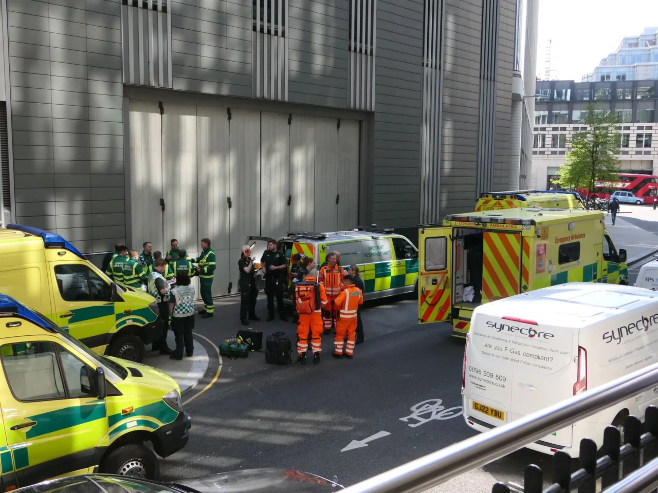 Man Crushed To Death In City Of London Office Block