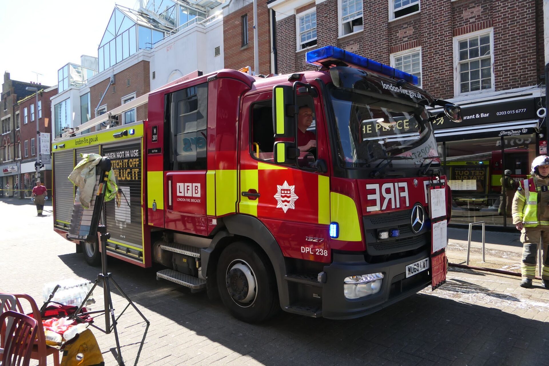 Man Injured After Car Crashes Into Building in Catford