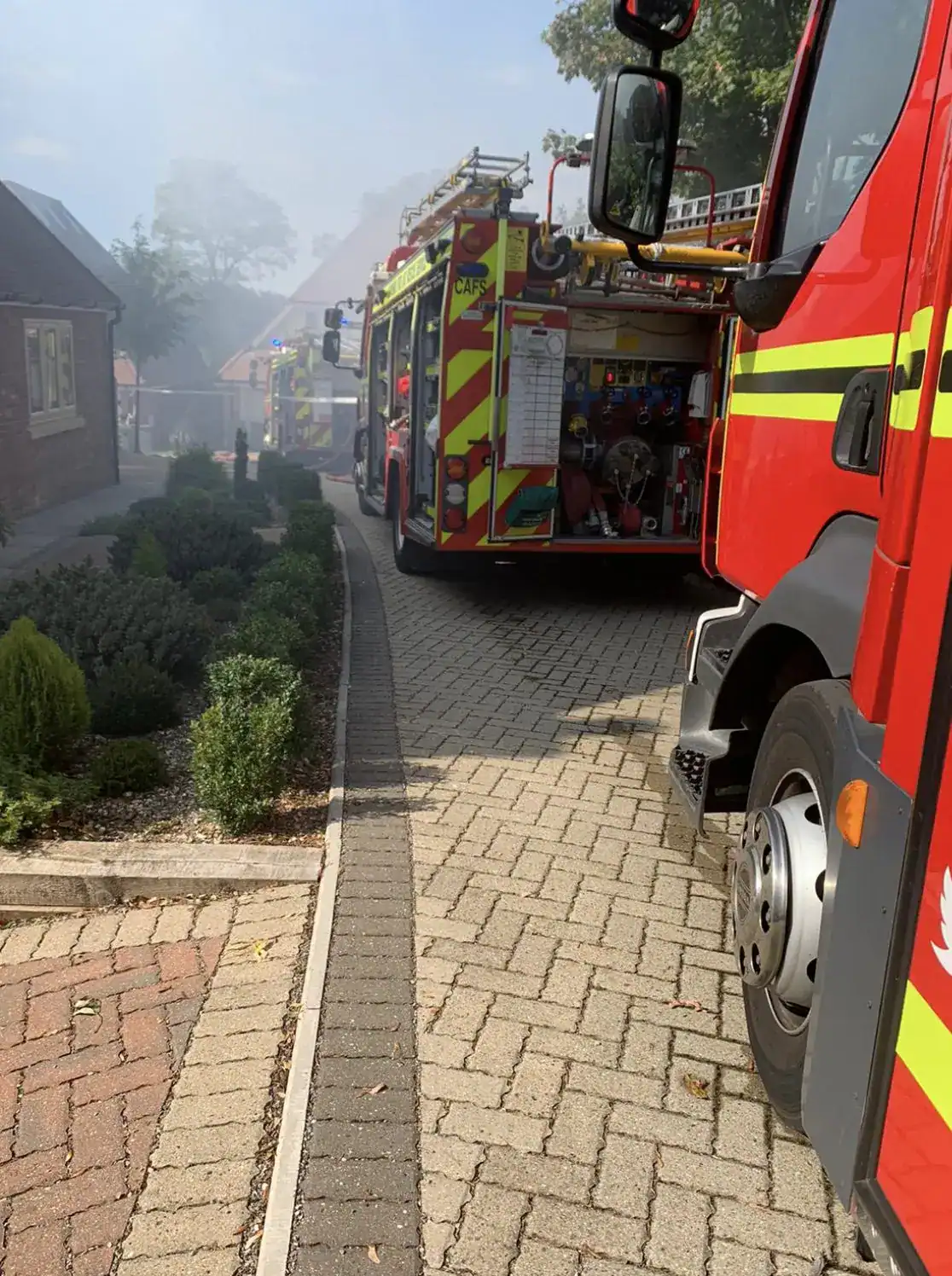 Fire Service Control Operators Received A Number Of Calls And Crews From Winchester, Eastleigh, Sutton Scotney, Andover, Whitchurch, Fareham And Ringwood Were Sent To The Blaze