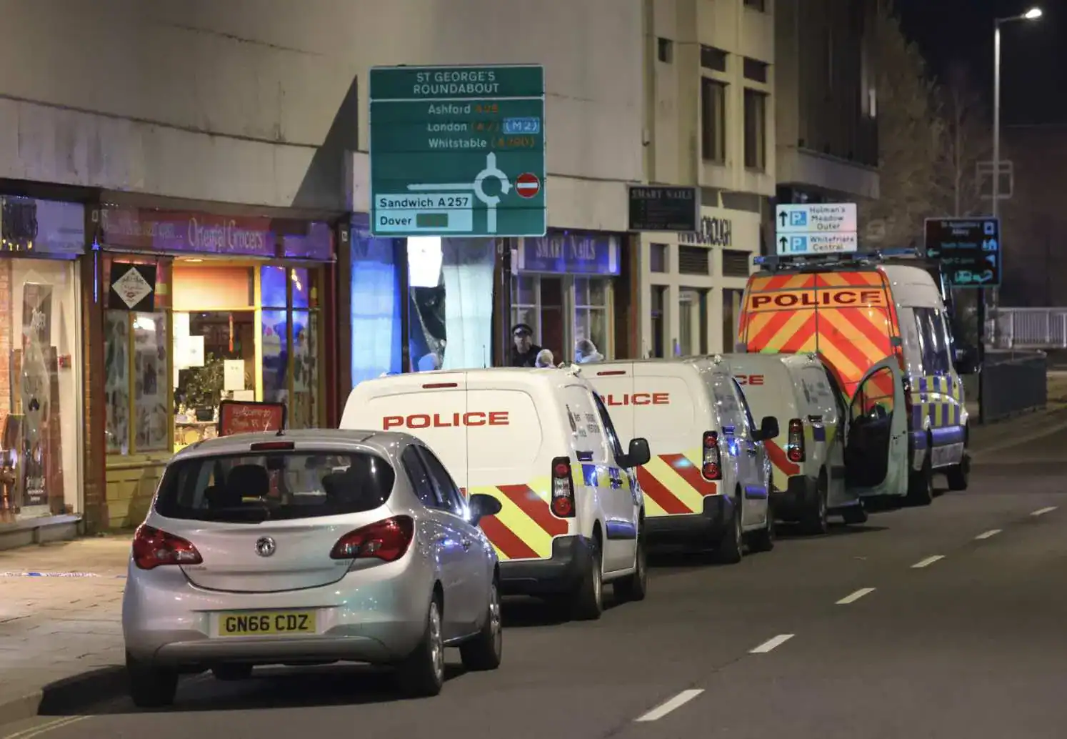 Major Crime Team Lead Canterbury Investigation After Two People Are Found  Stabbed In Tattoo Studio Yards From Canterbury Cathedral