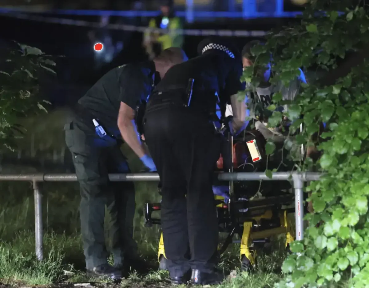 Man airlifted after stabbing in children park in Maidstone