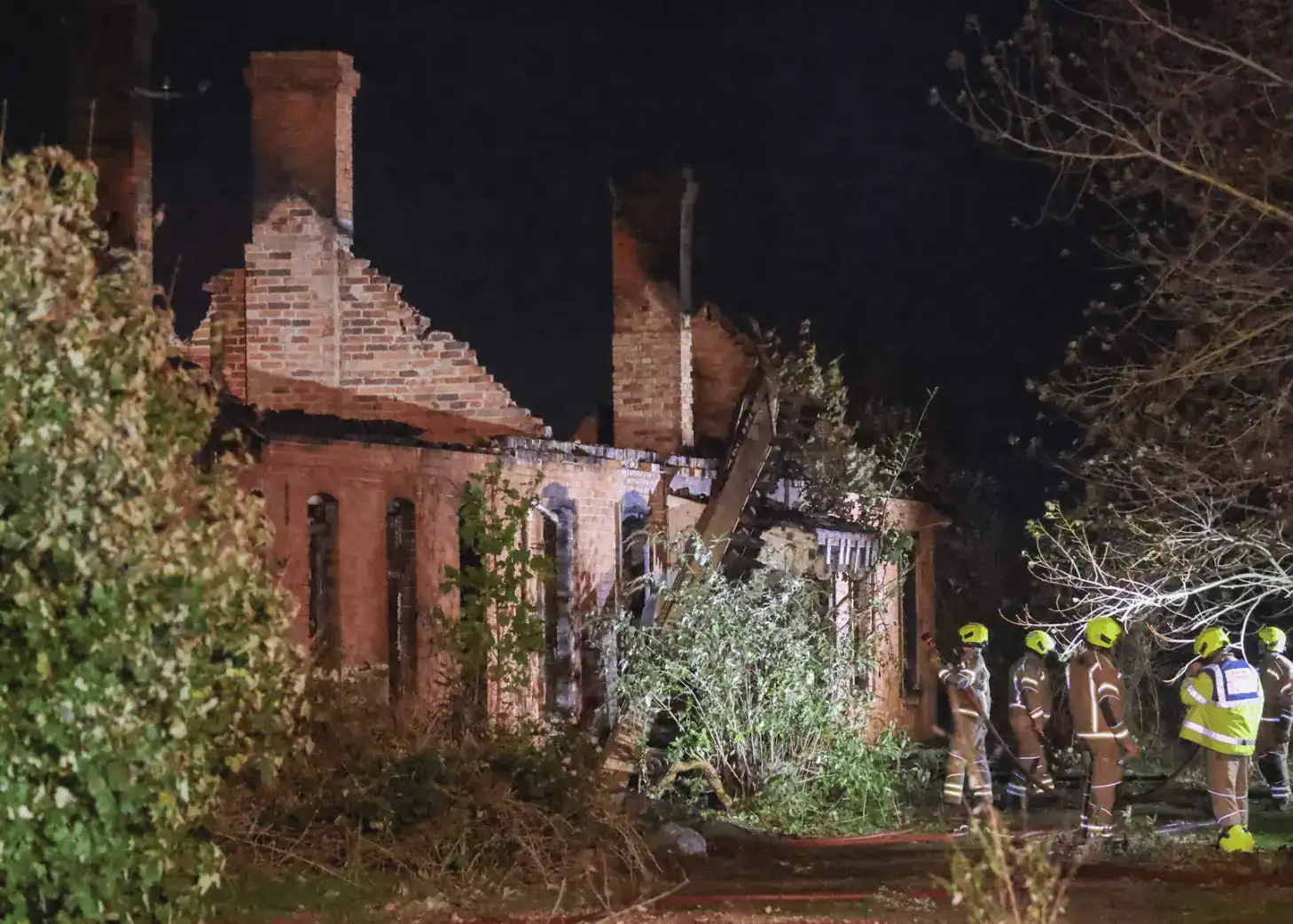 Probe Launched After Blaze Rips Through Derelict Railway Station In Lydd