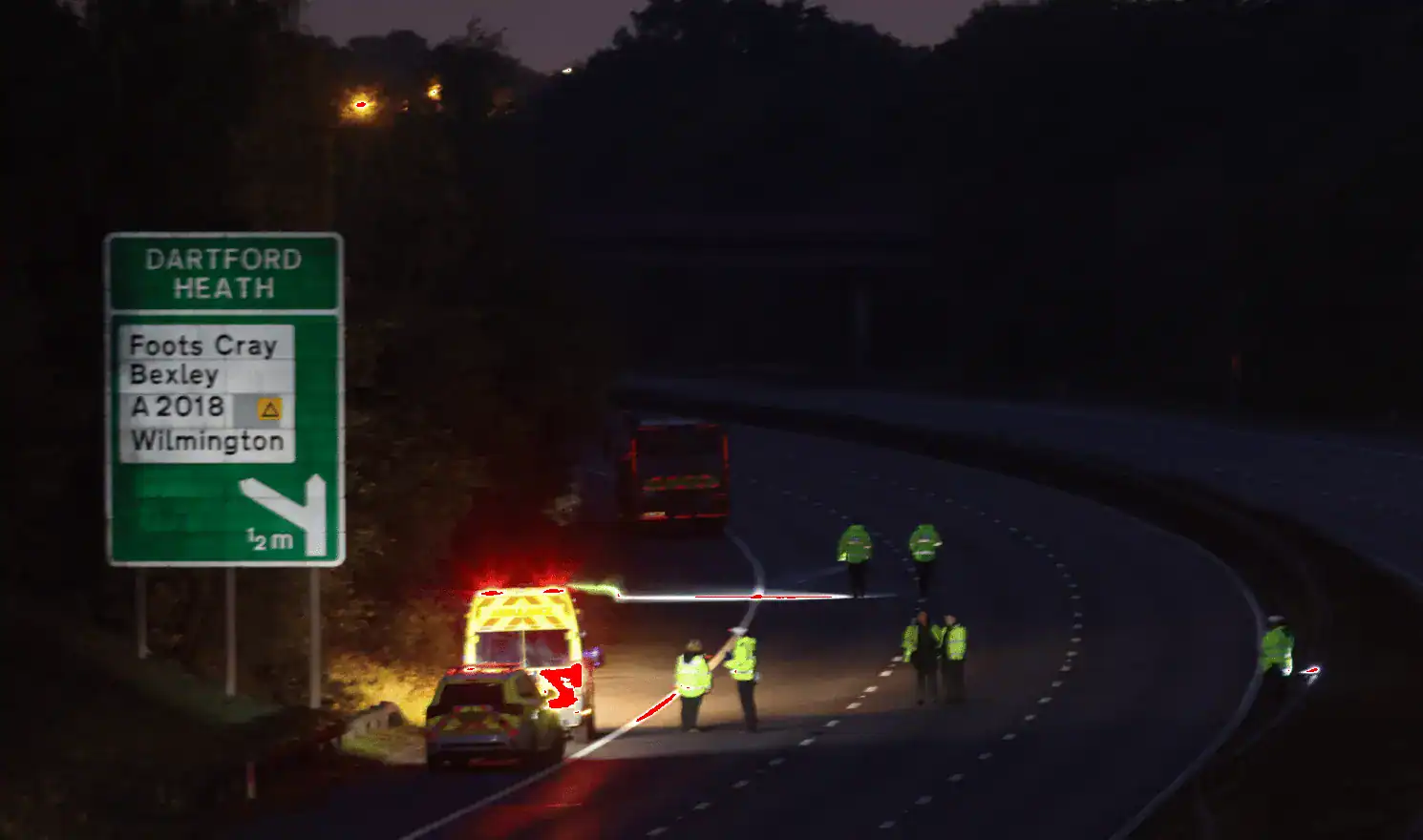 Updated: A2 Wilmington Interchange To Be Closed In Both Directions Following Police Led Incident For A Number Of Hours