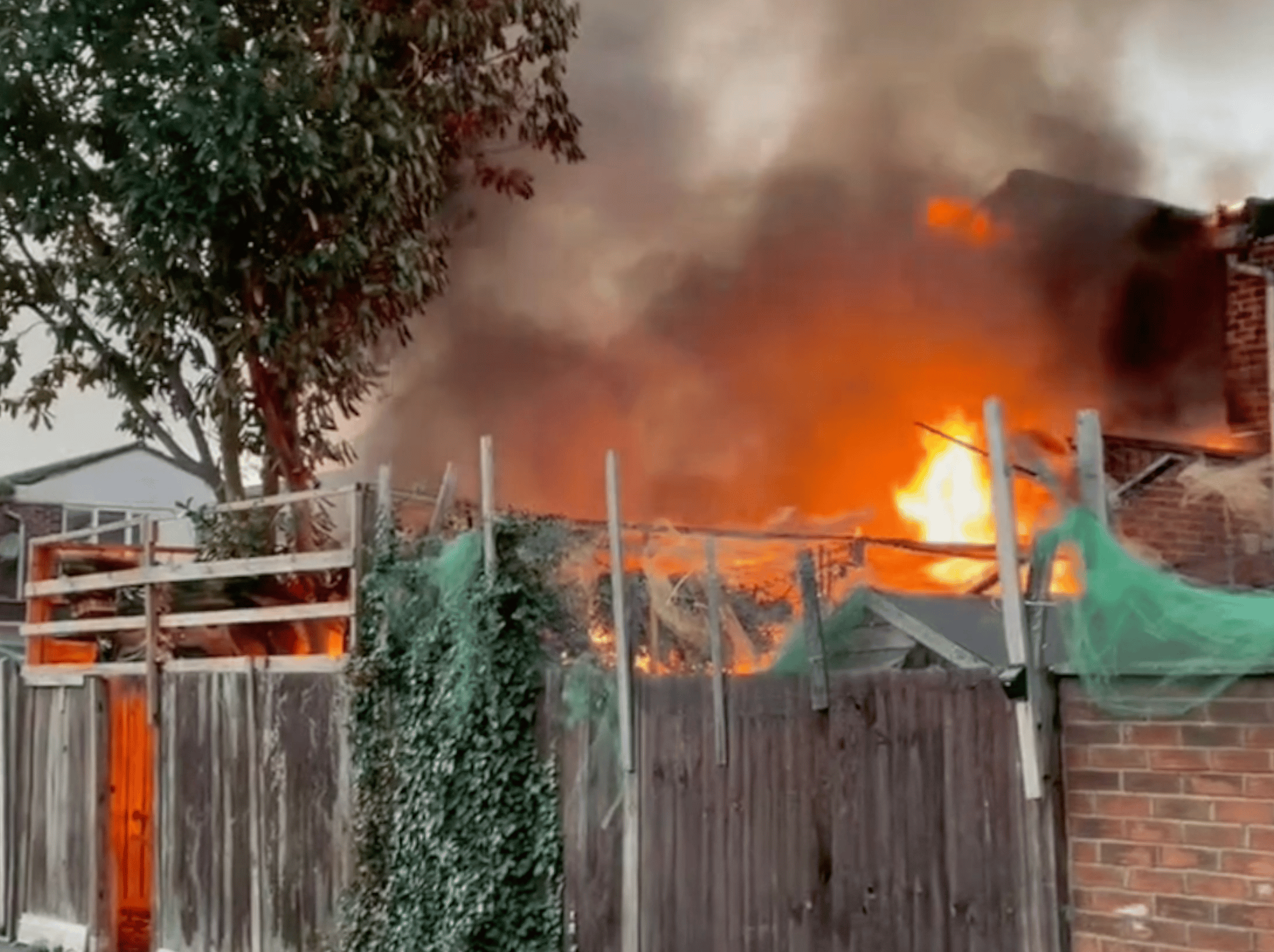 Fire Crews Called To 'significant House Fire' In Brentford After Reports Of An Explosion