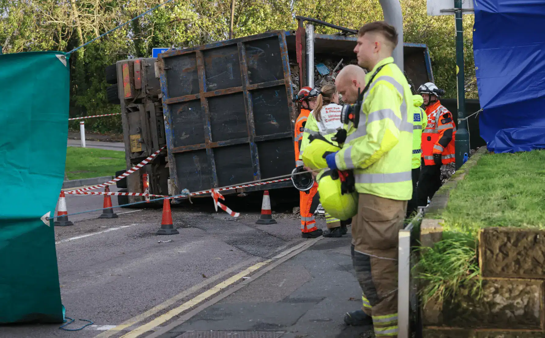 Crashed Hgv Has No Current Mot And Was Overdue By Five Months As Witnesses Claim Young Boy Was Driving Moments Before Life Changing Collision In Strood