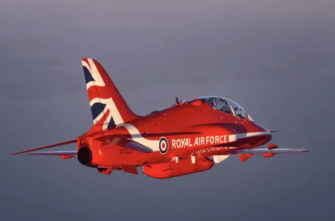 Red Arrows Enforce Drone Ban: No-Fly Zone Over Nottinghamshire Until April 7