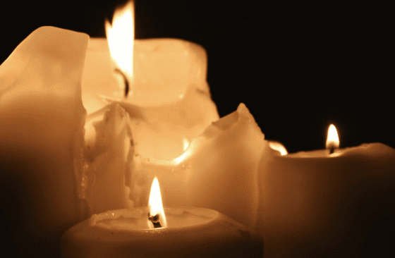 Candle Sparks Bathroom Fire in Chatham