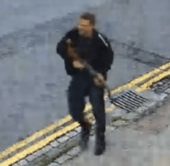 Police Manhunt For Machine Gun Man In Gravesend