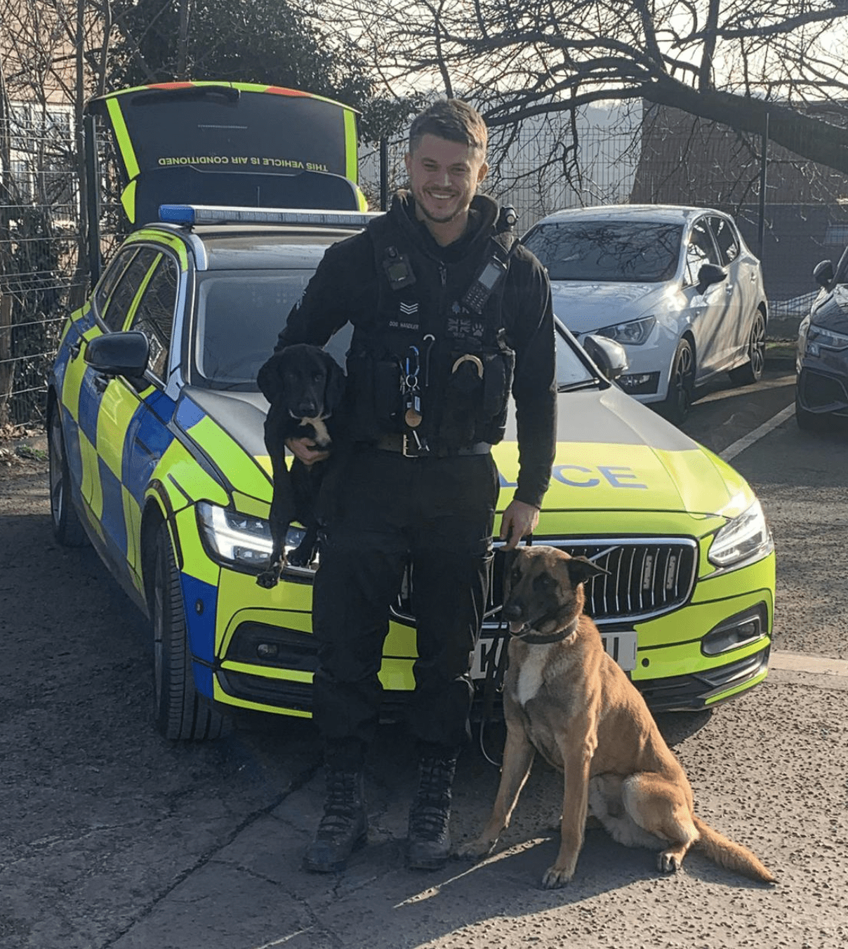 Pd Louis Is Back In Action After Suffering An Injury Whilst On Duty