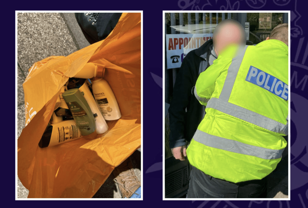 A Prolific Shoplifter Tried To Evade Arrest By Sneaking Into A Barber Shop For A Haircut