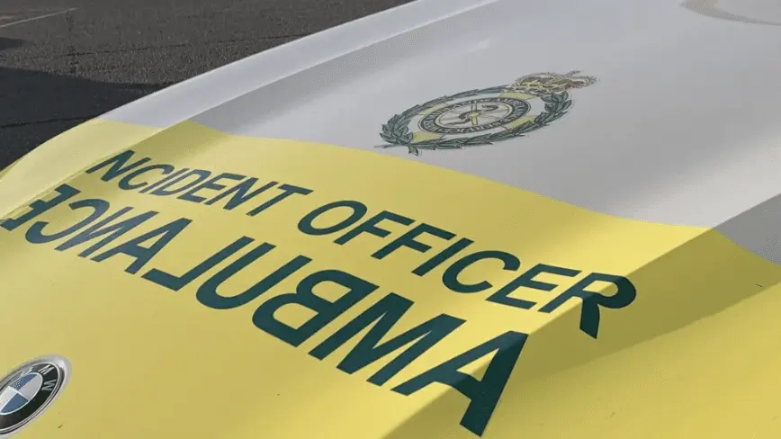A man has died following a single-vehicle road traffic collision last night