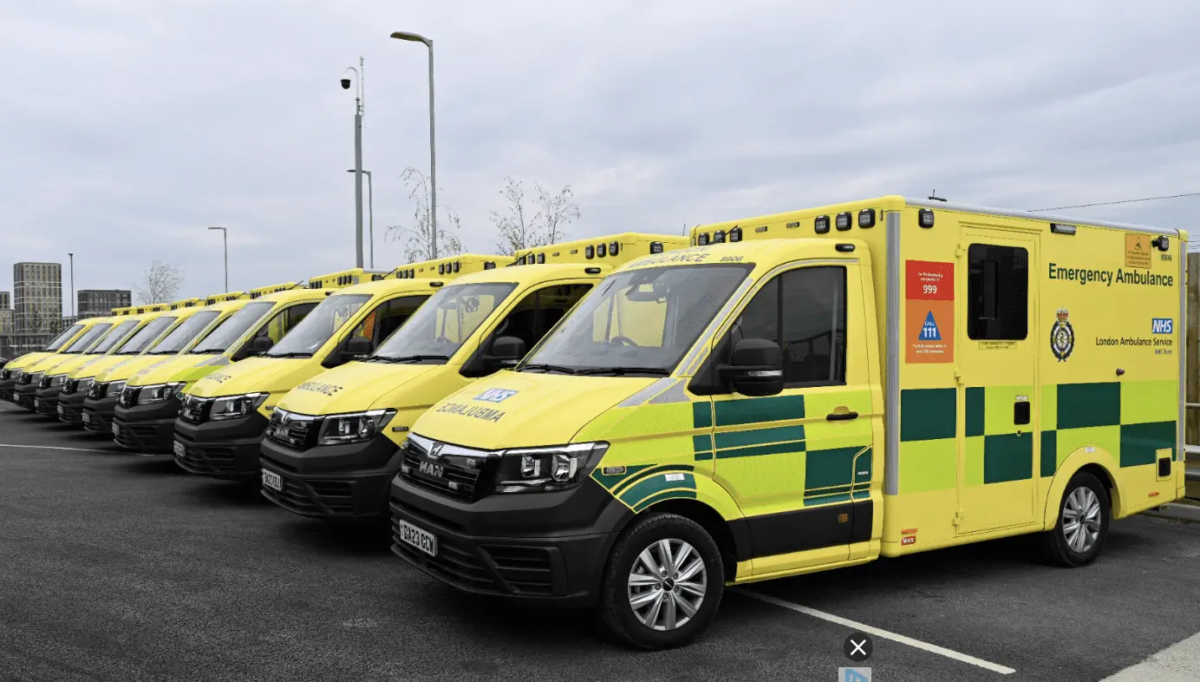 London Ambulance Service Unveils High-Tech, Eco-Friendly Fleet Designed by Paramedics