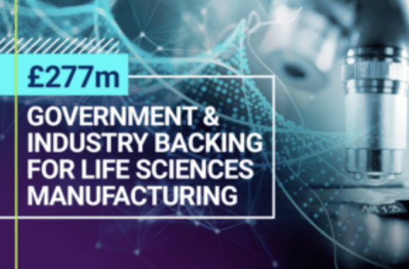 Life Sciences Companies Supercharged With £277 Million In Government And Private Investment