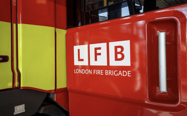 A House Fire On Arnold Road In Tottenham Was Tackled By Six Fire Engines And Approximately 40 Firefighters
