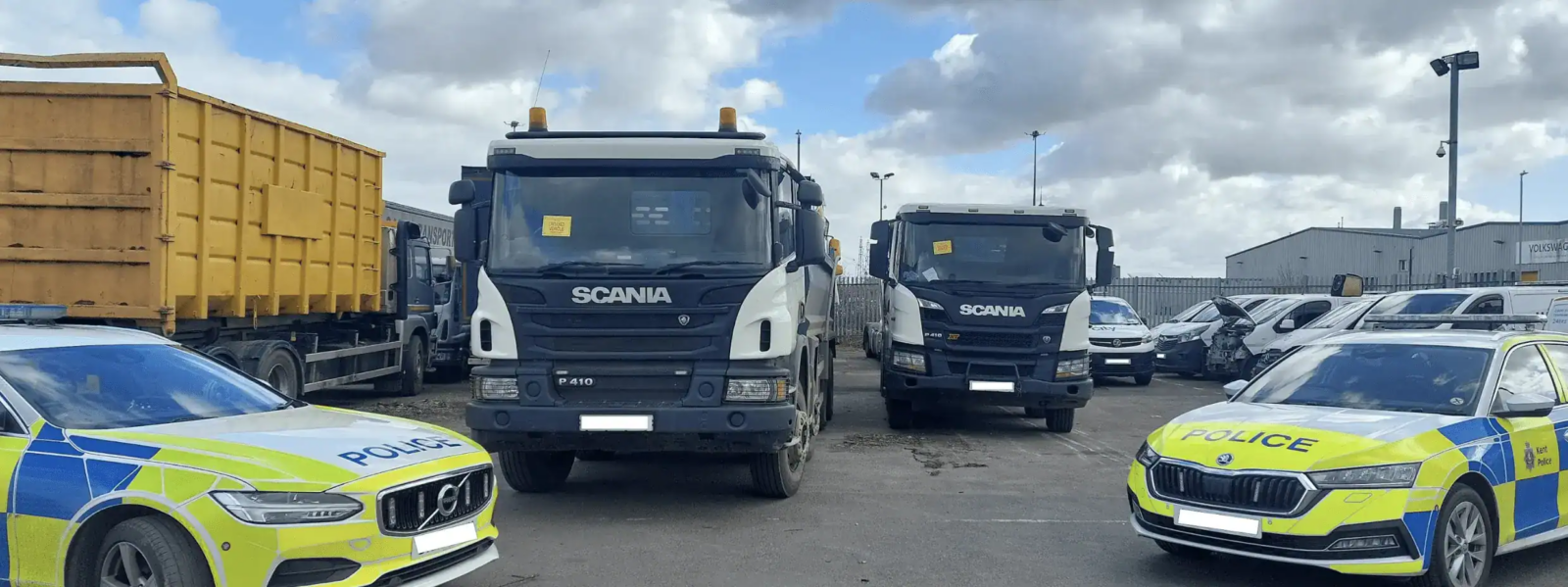 Two Lorries Have Been Seized By Officers During A Multi-agency Operation In Swale