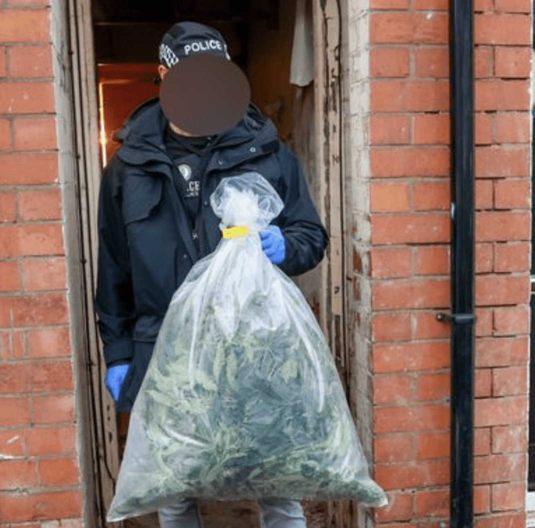 Police Arrested Two Men After Raiding A Large Cannabis Factory In Coventry