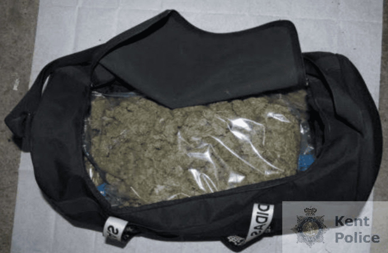 A Drug Dealer Has Pleaded Guilty At Court Within A Day Of Almost Nine Kilogrammes Of Cannabis Being Seized In Tunbridge Wells