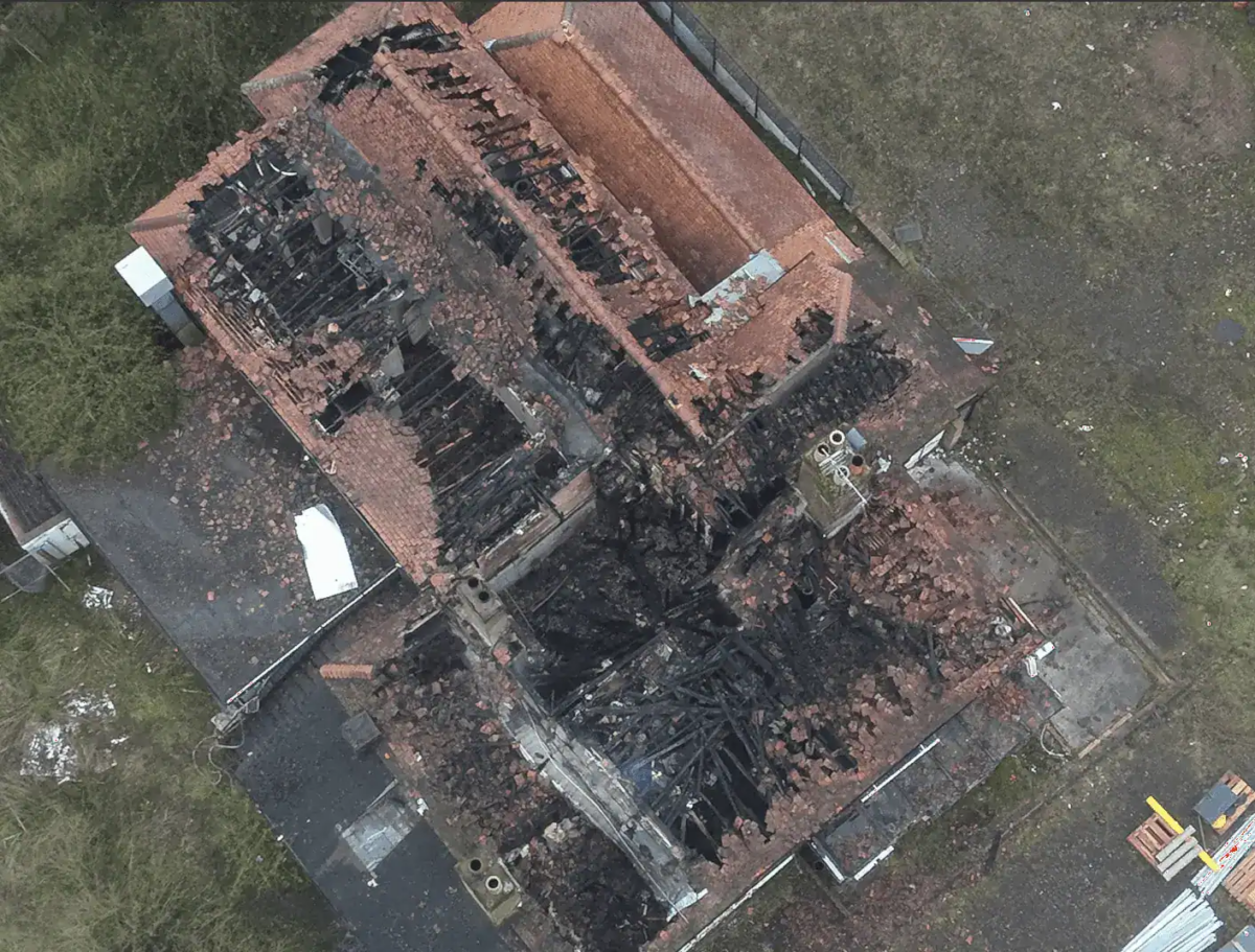 Arson Probe  Investigation Launched After New Ash Green Pub Is Torched