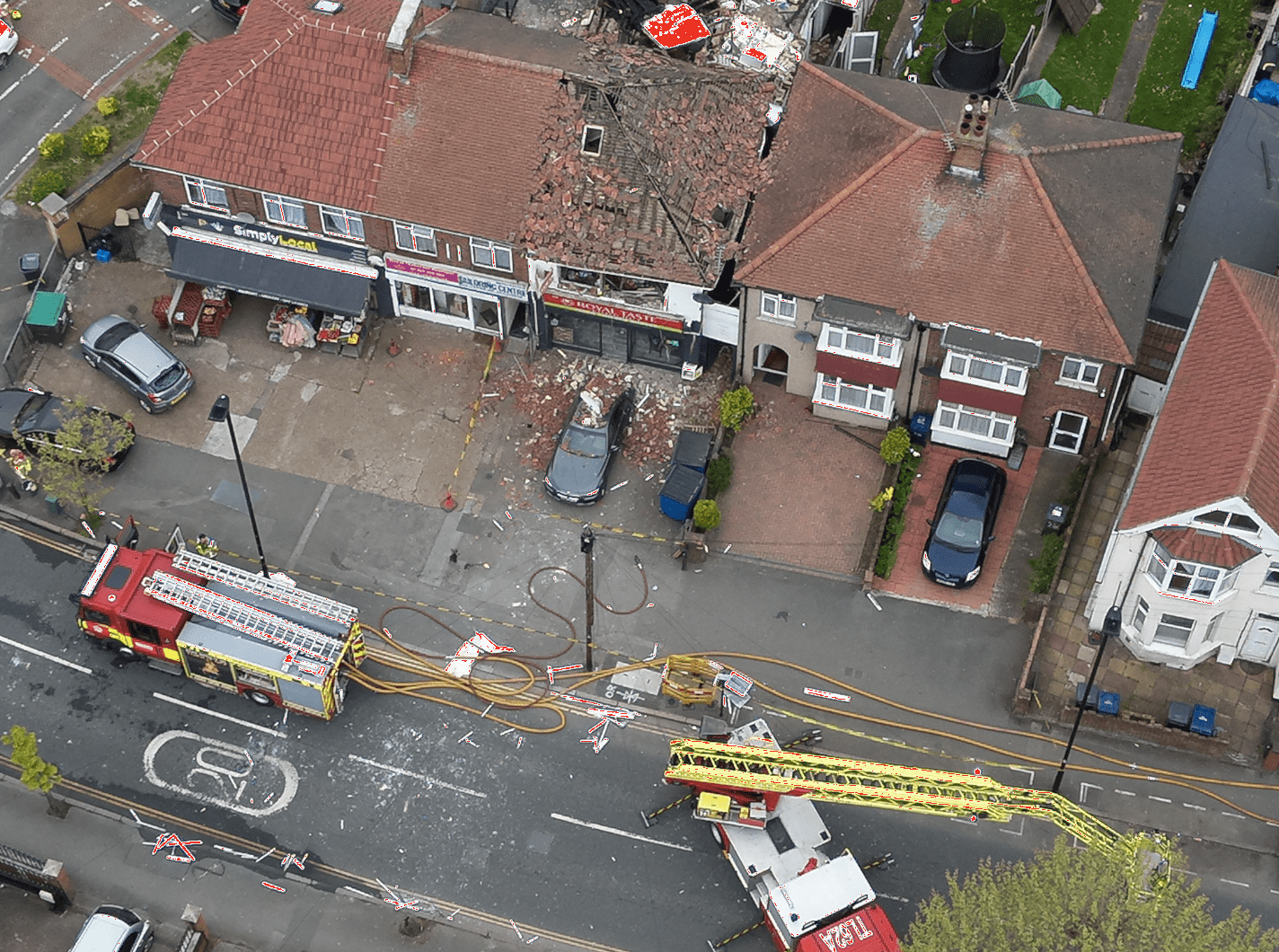An 'explosion' Rocked West London This Afternoon (sunday, April 30), Leaving Three People In Hospital
