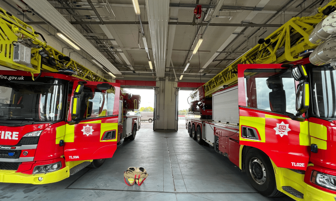 Major Search Operation After A Person Has Been Reported To  Have Been Seen Be In The Limehouse Basin In East London