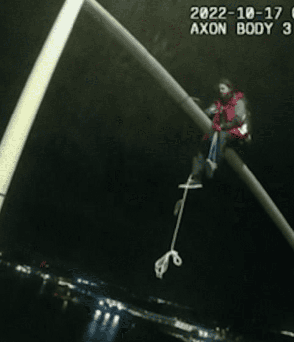 Two Just Stop Oil Protesters Havebeen Found Guilty Of Causing A Public Nuisance After Scaling A Bridge On The Dartford Crossing, Causing Gridlock