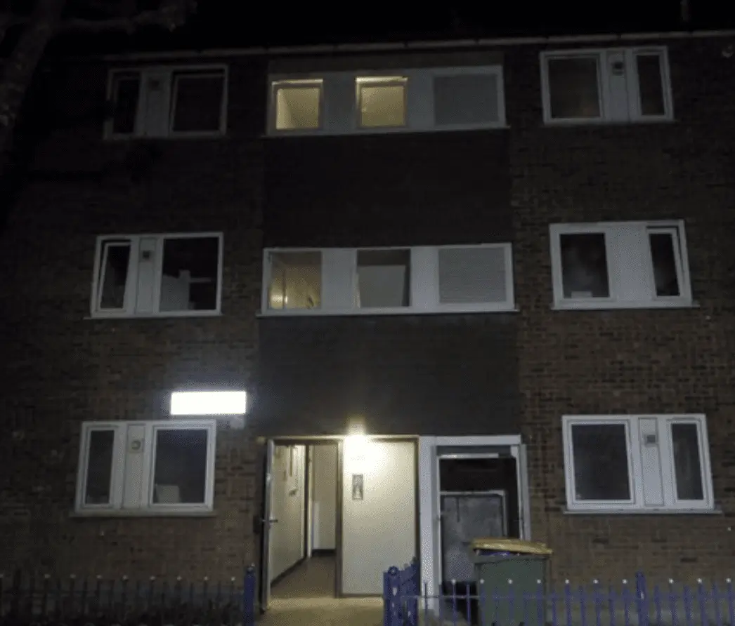 Part Of A Four-roomed Flat on The First Floor Of A three-storey Building Was Damaged By Fire