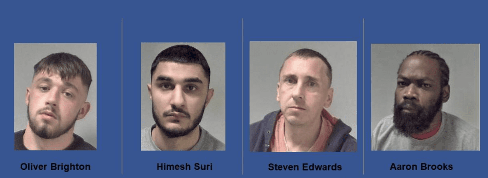 Worcester Detectives Secure Prison Sentences For County Lines Drug Dealers