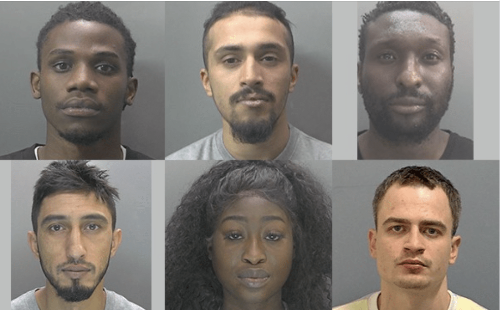 A Group Of Drug Dealers Who Used Children To Help With Their “county Line” Have Been Jailed