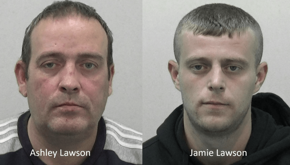 A Father And Son Who Stole Four Vehicles In A Single Night During A Shameful North East Crime Spree Have Been Jailed