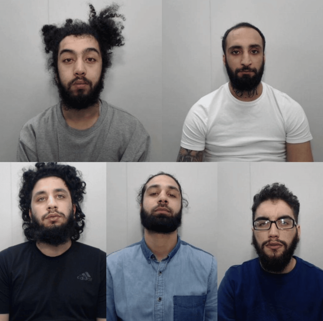 A Group Of Drug Dealers From Manchester Who Supplied Up To £10 Million Worth Of Drugs Across The Region Before Being Uncovered By Officers Have Been Jailed For Over 40 Years