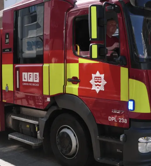 Four Fire Engines And Around 25 Firefighters Tackled A Garage Fire On Browngraves Road In Hayes Last Night
