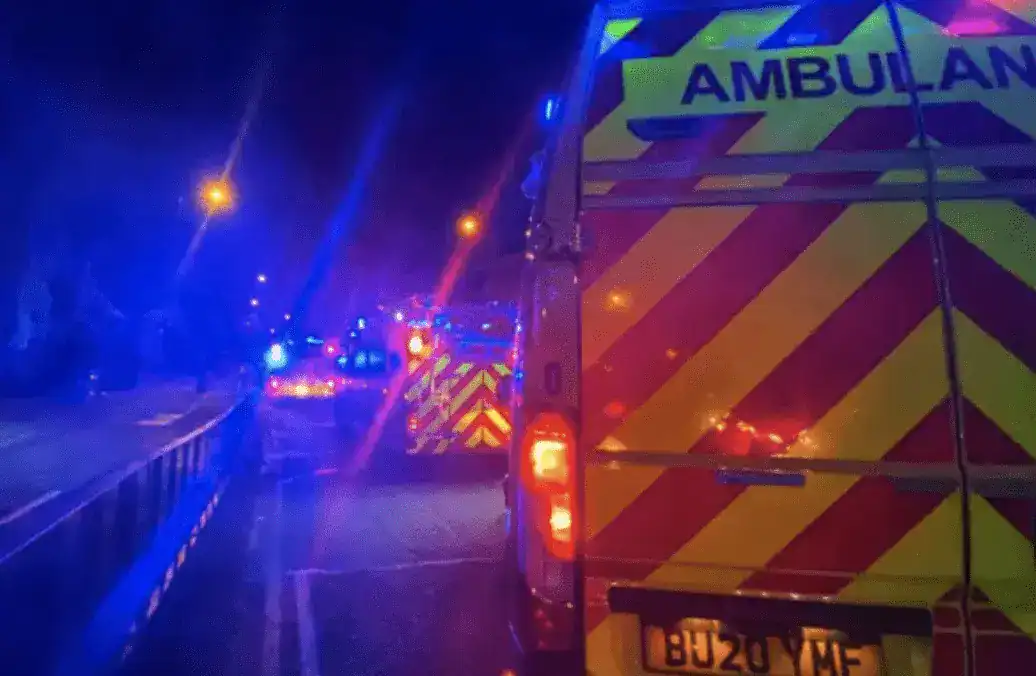 Three Seriously Injured as Car Crashes into Lorry on M5 Near Uffdown