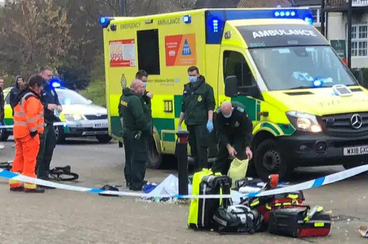 Police are continuing to question a 14-year-old boy on suspicion of murder after a fatal stabbing in north Swindon on Sunday