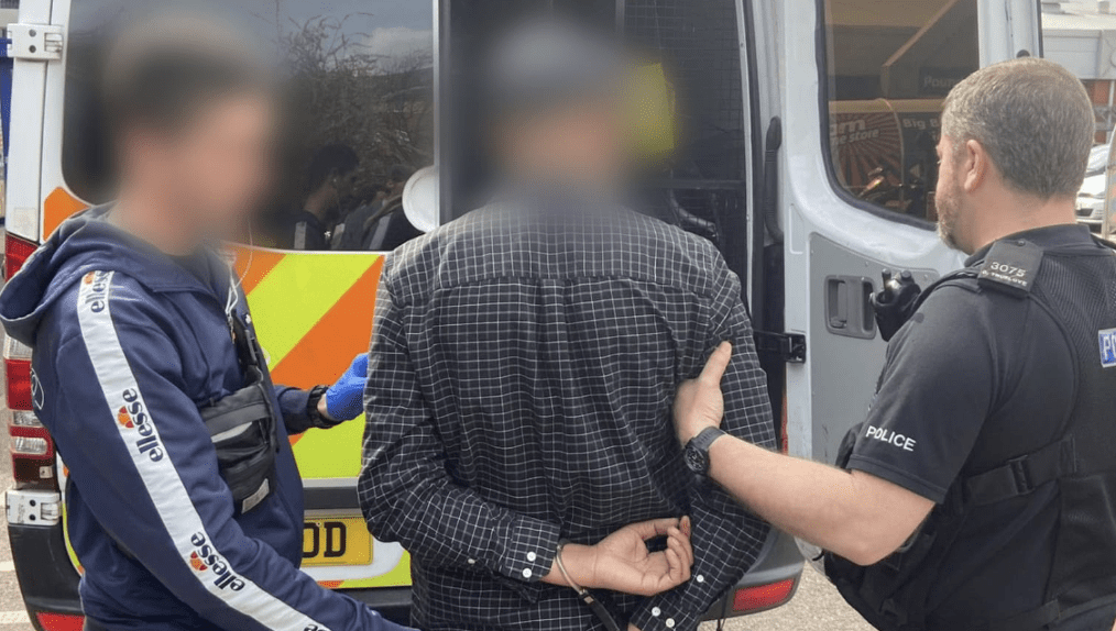 A Retail Park Targeted By Shoplifters, Beggars And Those Causing Anti-social Behaviour Is Being Cleaned Up By Police