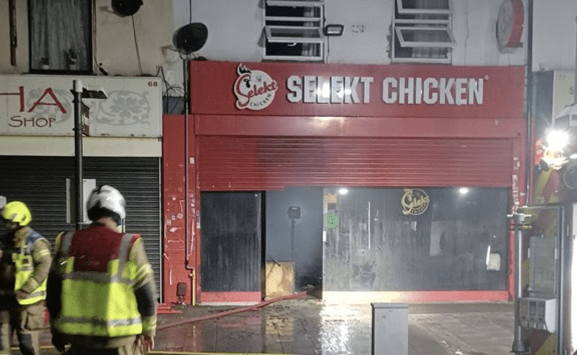 The Cause Of The Fire Is Under Investigation After A Blaze Ripped Through A Takeaway