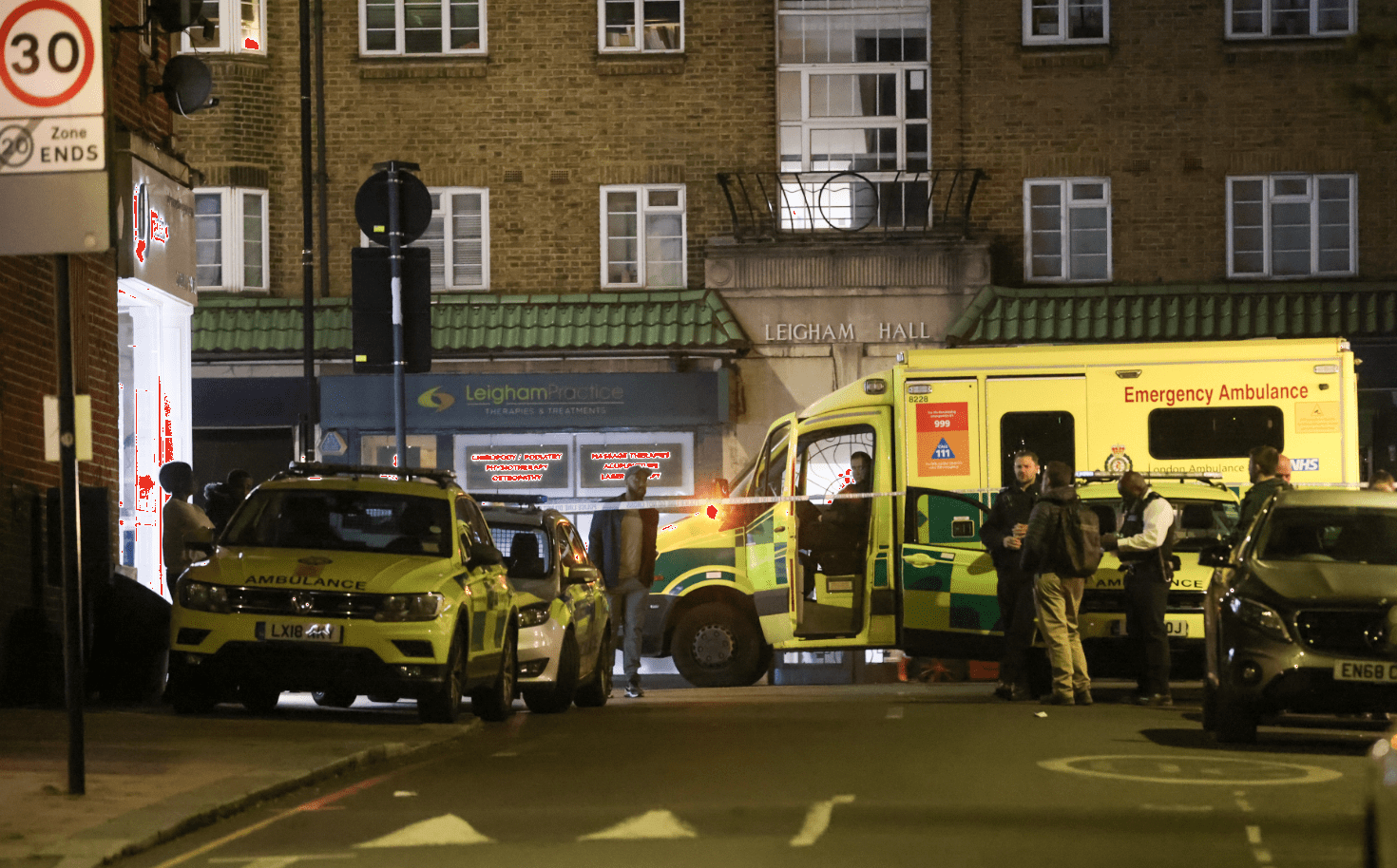 Streatham High Road Was Closed In Both Directions Following Concern For A Person's Welfare