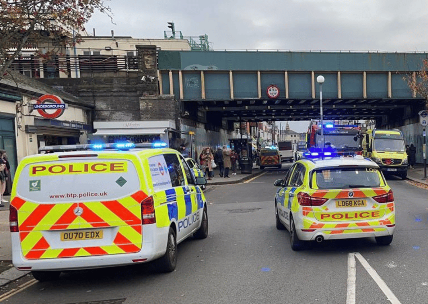 Casualty On The Track Closes Turnham Green Tube Station