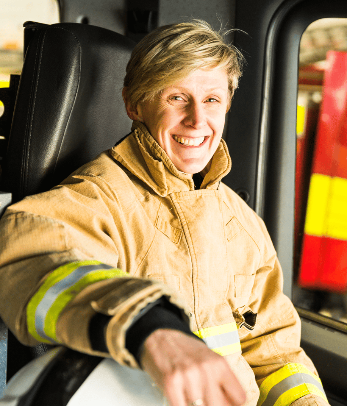 Surrey’s First Female Firefighter Retires After 30 Years