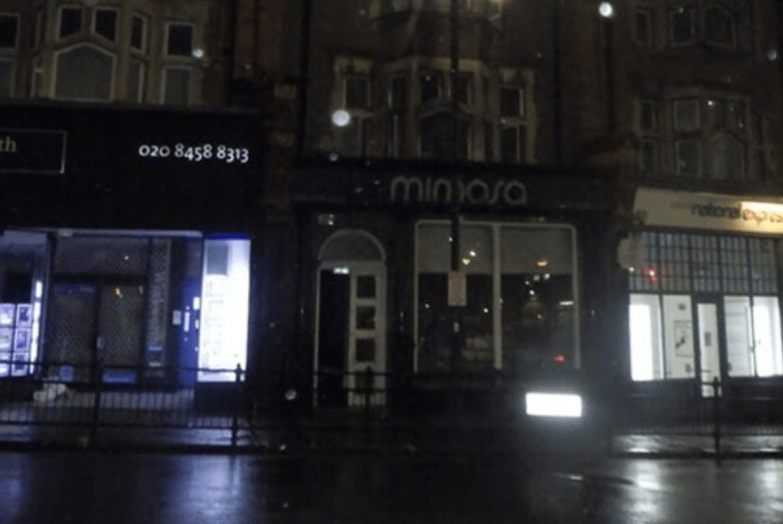 A Fire At A Beauty Salon On Finchley Road In Golders Green Was Put Out By Four Fire Engines And About 25 Firefighters