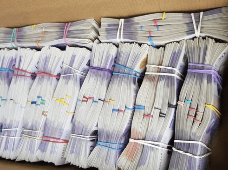 More Than £50,000 In Cash Has Been Seized After Officers Stopped A Suspicious Vehicle In Gravesend