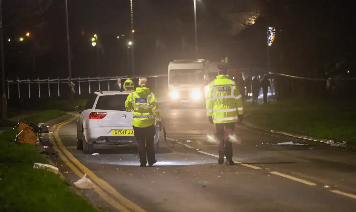 Sheppey’s Leysdown Road and Warden Bay Road have been closed after a person has been left with life-changing injuries