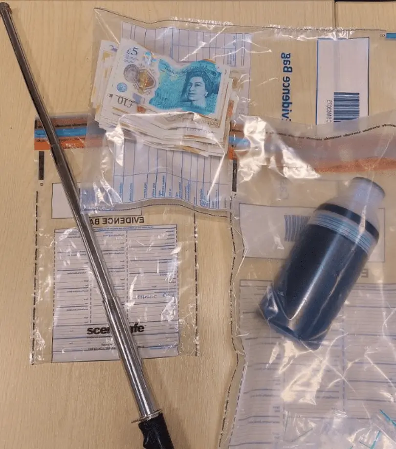 Man arrested for drug and weapon offences in Chatham