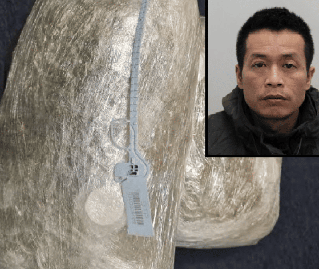 A Middle-aged Man Caught Wheeling A Suitcase Packed Full Of Cannabis Has Been Jailed