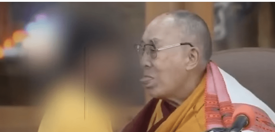 The Dalai Lama Has Issued An Apology After A Video Circulated Showing Him Asking A Young Boy If He Wanted To Suck His Tongue And Then Kissing Him On The Lips.