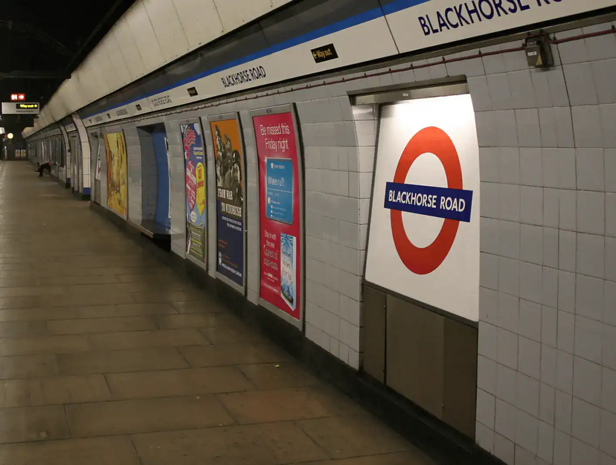 Emergency Services Are At The Scene Following Reports Of A Person Under A Train