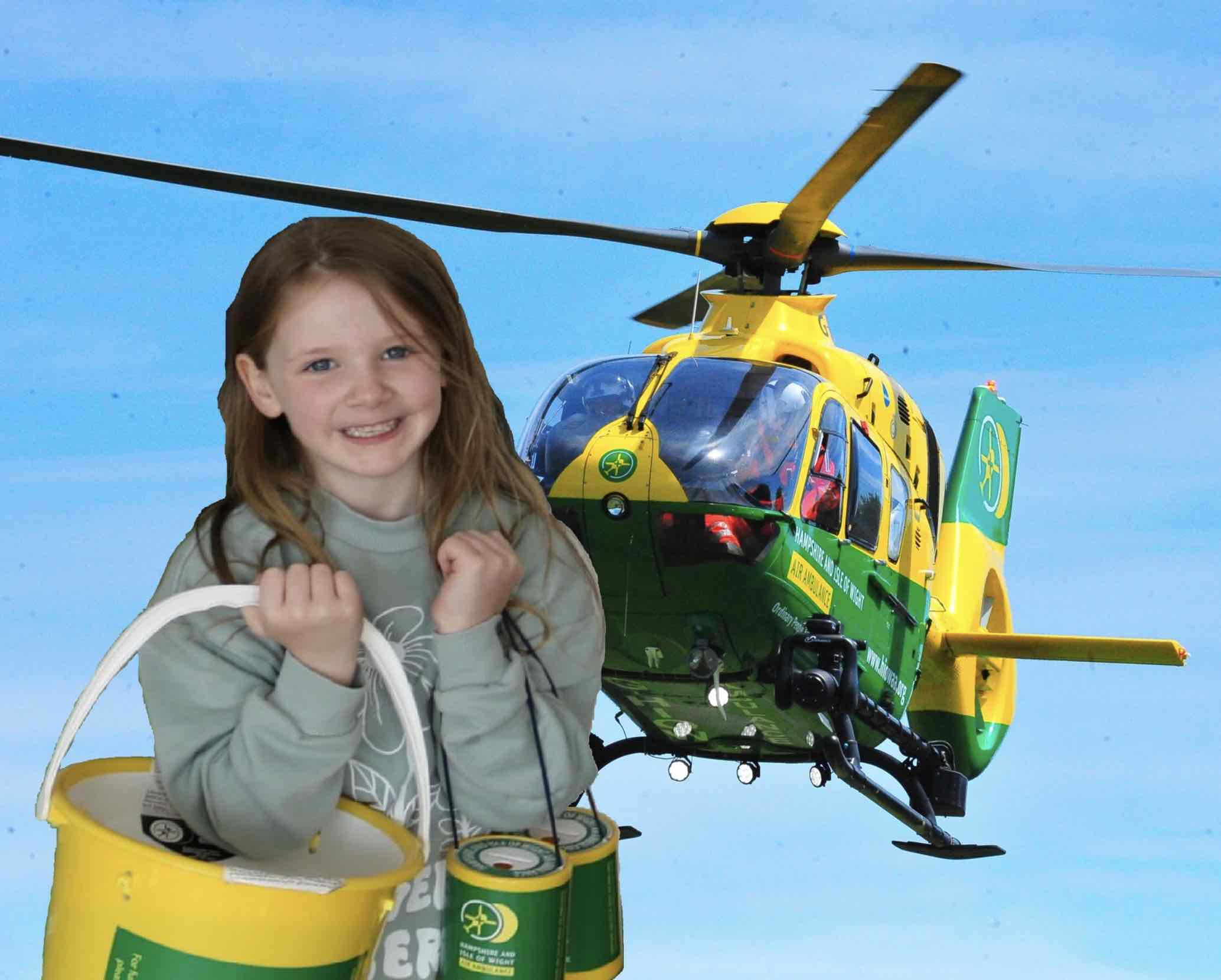 A Very Special 6-year-old Who Has Raised Thousands For The Hampshire And Iow Air Ambulance By Walking Miles Across Hampshire Has Now Taken On Another Challenge In A Bid To Keep On Raising Money