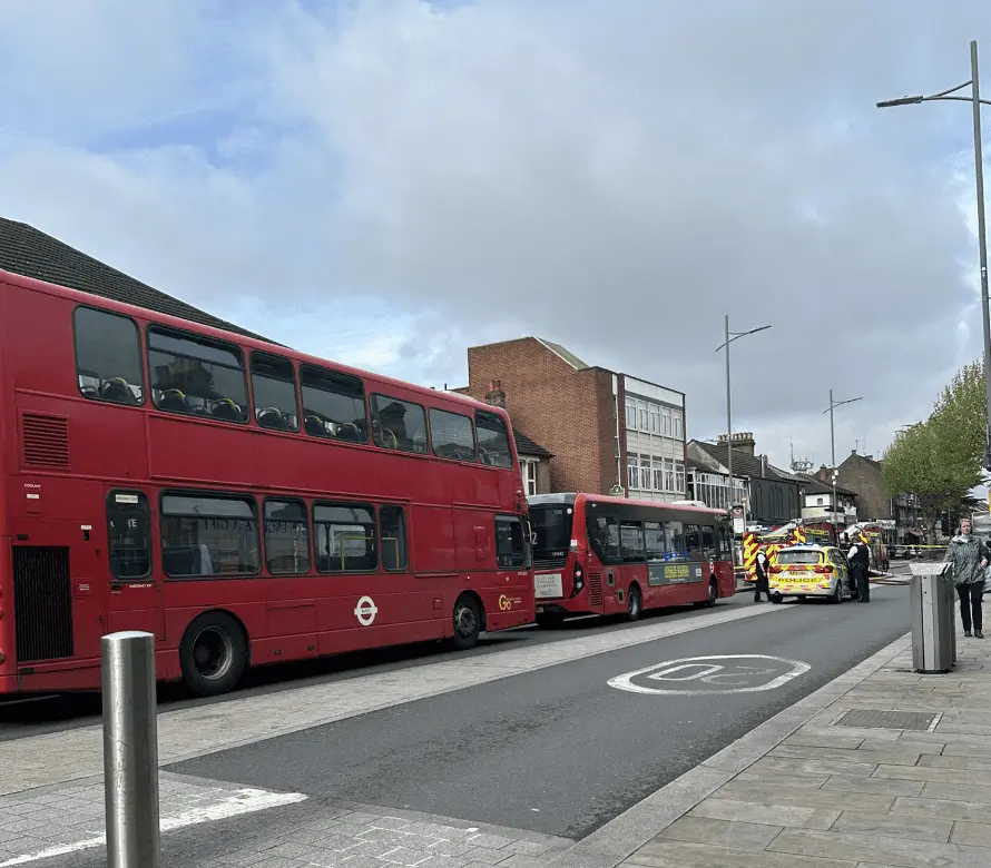 Smoke Scare in Bexleyheath: Fire Crews Tackle Basement Blaze at Joinery Firm