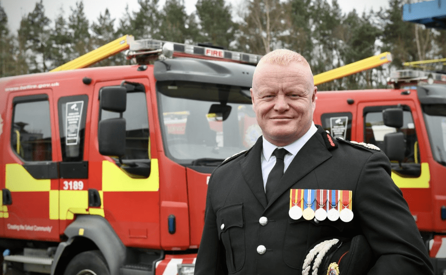 Chief Fire Officer Chris Lowther Has Announced His Retirement After Six Years In The Role